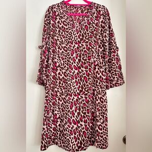 Murval Pink and Brown Camouflage Top